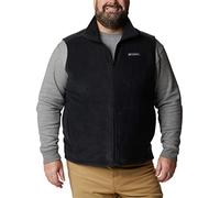 Columbia Men's Steens Mountain Vest Fleece, Black, 5X Tall