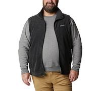 Columbia Men's Steens Mountain Vest Fleece Gilet Vest, Charcoal Heather, Size L