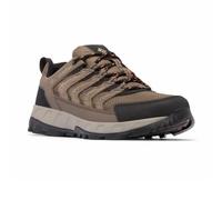 Columbia Men's Strata Trail Low Hiking Shoe, Mud/Tangy Orange, 6 UK