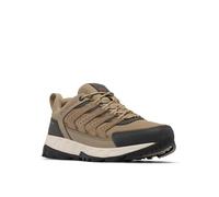 Columbia Men's Strata Trail Low Waterproof Hiking Shoe, Pebble/Spice, 8.5 UK
