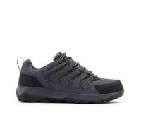 Columbia Men's Strata Trail Low WP, Low Rise Trekking and Hiking Shoes, Graphite/Black, 9.5 Regular