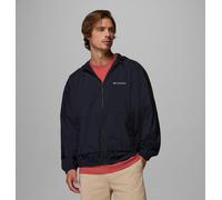 Columbia - Men's Street Heights™ Hooded Windbreaker - Black Size S Men