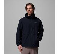 Columbia - Men's Street Heights™ Hooded Windbreaker - Black Size S Men