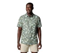 Columbia Sportswear Men's Camp Shirt Super Slack Tide, Cypress Floridays, Large