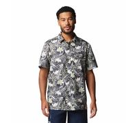 Columbia Men's Super Slack Tide Camp Shirt, Cypress Tropicfield, Medium