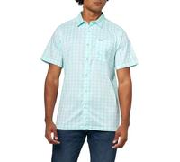 Columbia Men's Super Slack Tide Camp Shirt, Gulf Stream Palaka Grid, 3X