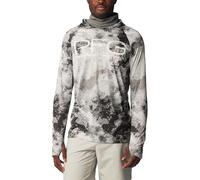 Columbia Men's Super Terminal Tackle Vent Hoodie, Cool Grey Deepwaters Camo, Small