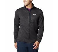 Columbia Men's Sweater Weather Full Zip, Black Heather, X-Large