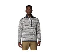 COLUMBIA Sweater Weather Printed Half Zip Ii - Men - Grey / White - size M- model 2025 M