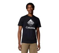 Columbia for man. 1888813001 Rapid Ridge T-shirt black (S), Casual, Short sleeve, Organic Cotton, Sustainable