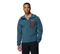 Columbia Men's Tall Heights 3 Hooded Softshell, Softshell Jacket, Everblue/Shark, Large