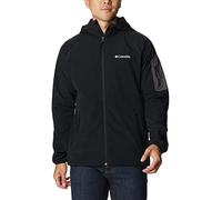 Columbia Men's Tall Heights Hooded Softshell, Black, L