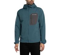 Columbia Men's Tall Heights III Hooded Softshell Jacket, Blue