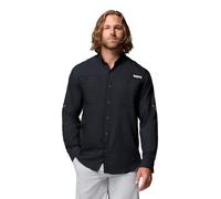 Columbia Men's Tamiami 2 Long Sleeve Shirt, Long Sleeve Shirt, Black, Medium