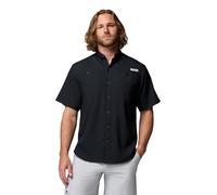 Columbia Men's Tamiami 2 Short Sleeve Shirt, Short Sleeve Shirt, Black, X-Large