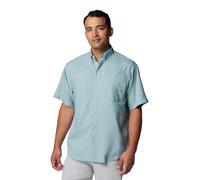 Columbia Men's Tamiami II Short Sleeve Shirt, Crushed Blue, 4X