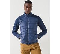 Columbia Men's Tech Hybrid Softshell, Softshell Jacket, Collegiate Navy, L