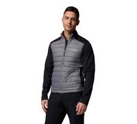 Columbia Men's Tech Hybrid Softshell, Softshell Jacket, City Grey/Black, Small