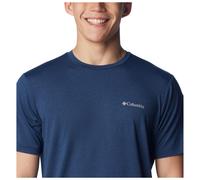 Columbia Mens Tech Trail Crew Neck II Short Sleeve Baselayer - Collegiate Navy