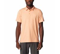 Columbia Tech Trail Polo - Polo shirt - Men's Apricot Fizz Heather M