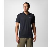 Columbia Men's Tech Trail Utility Polo, Technical Polo Shirt, Black, M