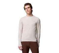 Columbia Men's Tech Trail Utility Warm Long Sleeve Crew, Long Sleeve T-Shirt, Dark Stone, Large
