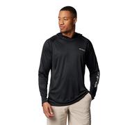 Columbia Sportswear Men's Hoodie – Terminal Tackle – Black/Cool Grey Logo – Medium
