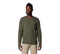 Columbia Men's Thistletown Hills Long Sleeve Crew, Greenscape, Medium