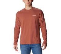 Columbia Men's Thistletown Hills Long Sleeve Logo Tee, Auburn, XL
