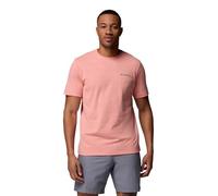 Columbia Men's Thistletown Hills Short Sleeve, Short Sleeve T-Shirt, Zing Heather, L