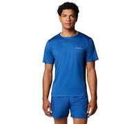 Columbia Men's Three Pitch Technical T-Shirt, Blue, Size S, Men Blue