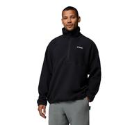 Columbia Men's Timber Crest Mtr Fleece Half Zip, Fleece Pull Over, Black, Small