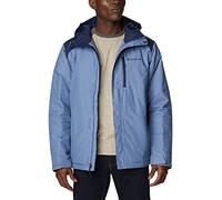 Columbia Men's Tipton Peak Insulated Jacket, Bluestone/Collegiate Navy, 4XL