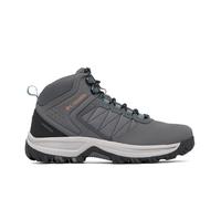 Columbia Men's Transverse Hike Shoe – Waterproof, Wide Mid-Rise – Dark Grey/Cloudburst, UK 10