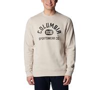 Columbia Men's Trek Crew, Dark Stone/College Life Graphic, X-Large