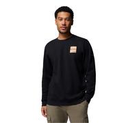 Columbia Men's Trek Crew, Crew Sweatshirt, Black/Boxy Brand, Medium