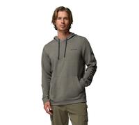 Columbia Men's Trek Hoodie, Charcoal Heather/CSC Sleeve Logo, S