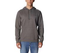 Columbia Men's Trek Hoodie, Charcoal Heather/Puff Box Gem Logo, XL
