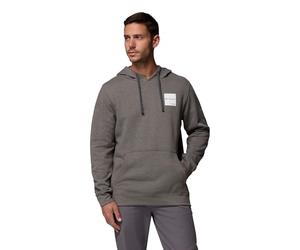 Columbia Men's Trek Hoodie, Hoodie, Charcoal Heather/Boxy Brand, X-Large