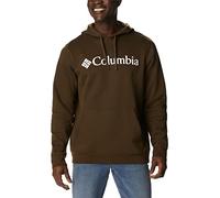 Columbia Men's Trek Hoodie, Olive Green/CSC Stacked Logo, L