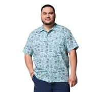 Columbia Men's Trollers Best Short Sleeve Shirt, Cypress Freshfish, Large