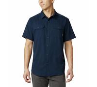 Columbia Men's Utilizer 2 Solid Short Sleeve Shirt Short Sleeve Shirt, Collegiate Navy, Size XL