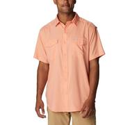 Columbia Men's Utilizer 2 Solid Short Sleeve Shirt Short Sleeve Shirt, Stone Green, Size XL