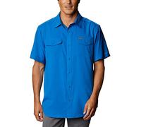 Columbia Men's Utilizer 2 Solid Short Sleeve Shirt Short Sleeve Shirt, White, Size M