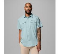 Columbia Utilizer II Solid Short Sleeve Shirt Turquoise Blue - XXL