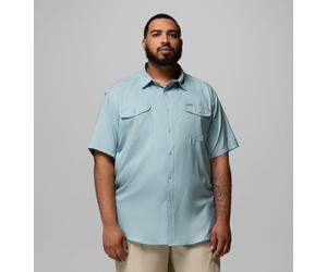 Columbia - Men's Utilizer™ II Solid Short Sleeve Shirt - Extended Size - Crushed Blue Size 1X Men