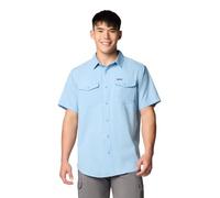 Columbia Men's Utilizer II Solid Short Sleeve Shirt, Ripple Blue, X-Large