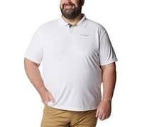 Columbia Men's Utilizer Polo Polo Shirt, White, Size XL