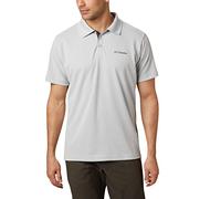 Columbia Men's Utilizer Polo Shirt, Cool Grey, Large Tall