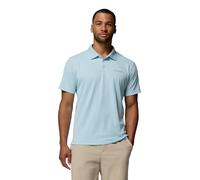 Columbia Men's Utilizer Short Sleeve Polo, Marine Light, 4X